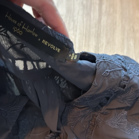 House Of Harlow x Revolve Lace Long Sleeve Romper sz M - Picture 4 of 10